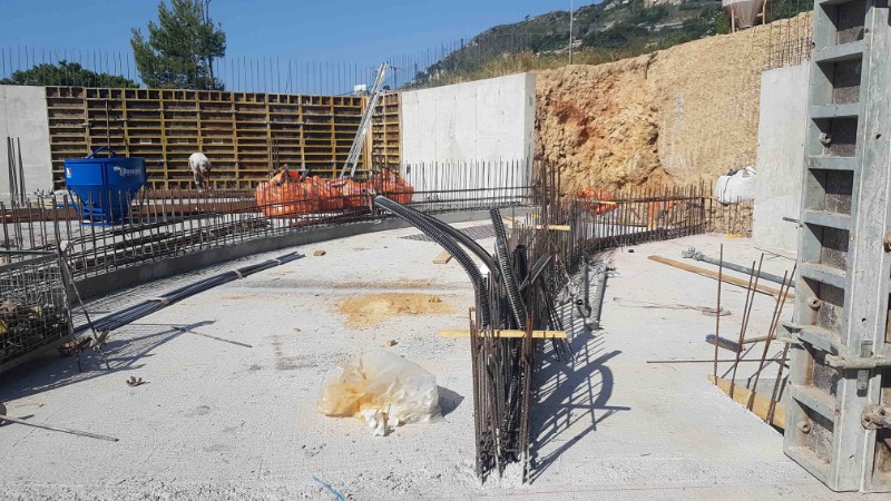 Avancées projet de construction d’une villa d’exception à Roquebrune Cap Martin