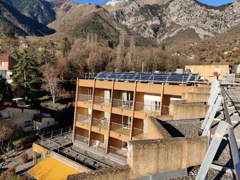 Réfection complète étanchéités toitures terrasses d’un hôpital à Roquebillière