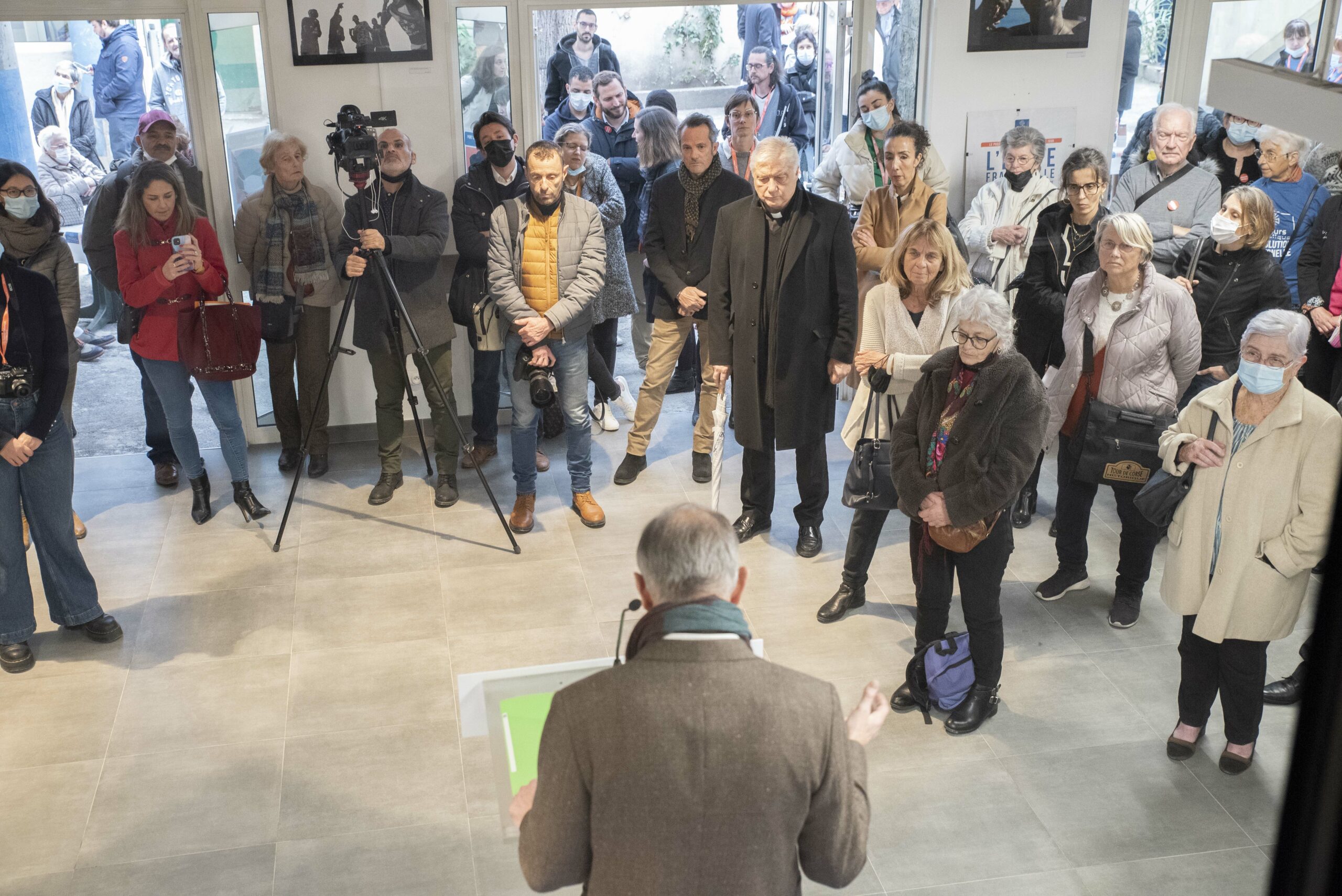 Inauguration de l’accueil de jour du Secours Catholique – Nice